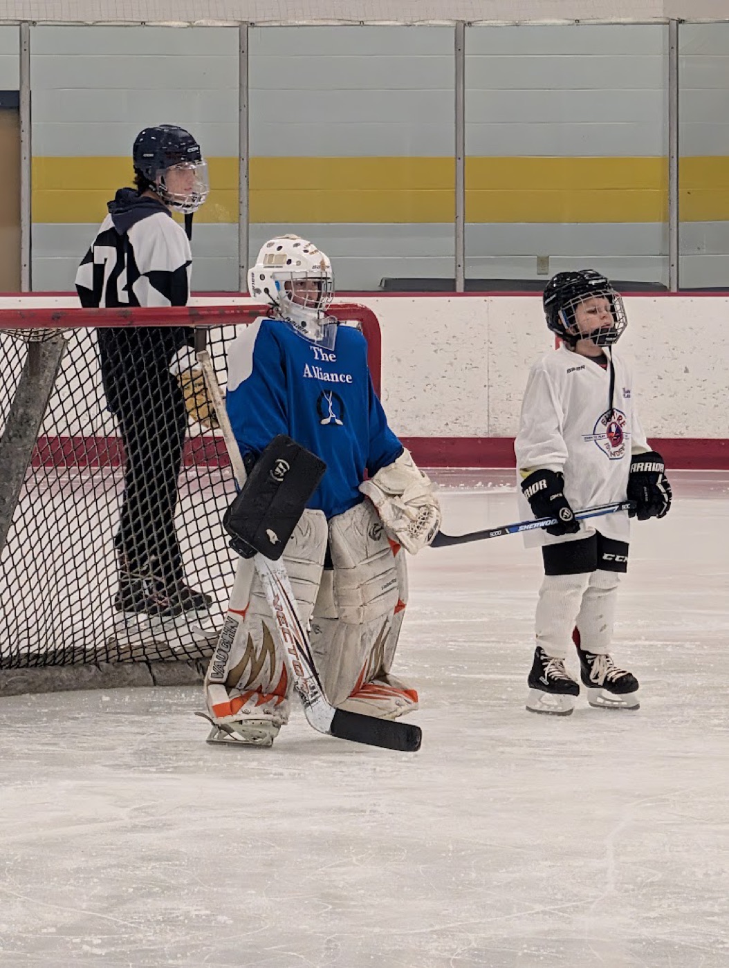 Young players at the Future Prospects game